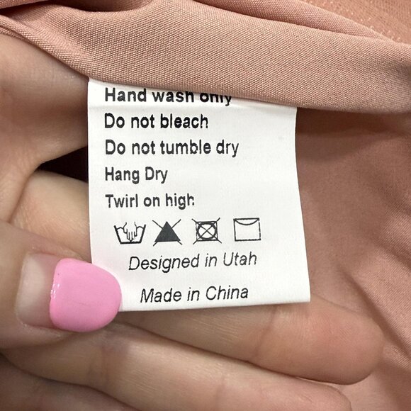 JessaKae Sweetheart Dress Womens Medium Pink Tulle Sequin Heart Bow Tie Maxi - Picture 5 of 12